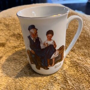 Norman Rockwell Antique Coffee Mugs